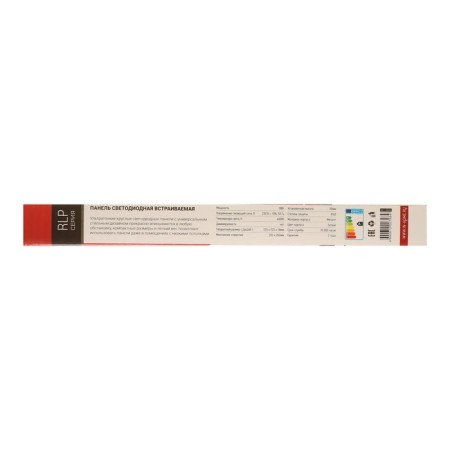LED panel In Home RLP-Eco, 18 W, 230 V, 4000 K, 1080 LM, 225x18mm, round, white-6