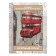 Photos "London Retro", Saten, size 145x265 cm, 2 pcs