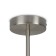 Suspended lamp Freya Fr5253PL-06N Branches, 625x625x1100 mm, E14, 6x40W, Nickel color
