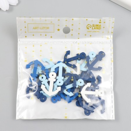 Decor for creativity tree "Anchor" (set of 20 pcs) 13x10 cm-6