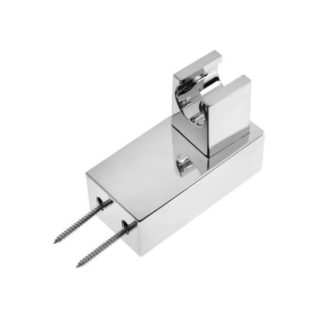 Bowl Holder Zein Z90, square, plastic, chrome-14