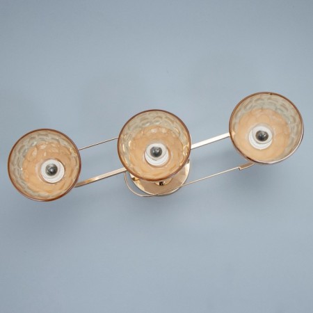Akvil chandelier 3he27 40W gold 45x15x22 cm Bayerlux-4