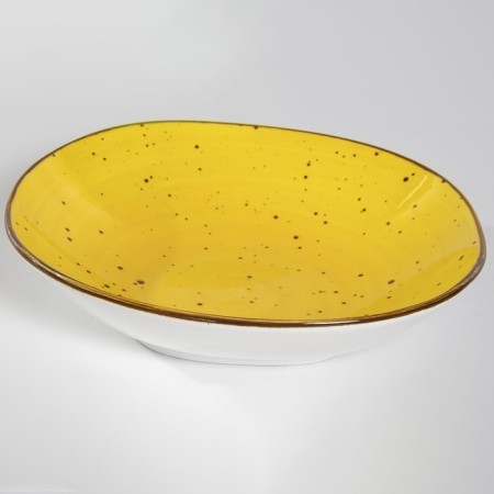 Deep plate Samold "Horeca Melon", D = 21 cm-2