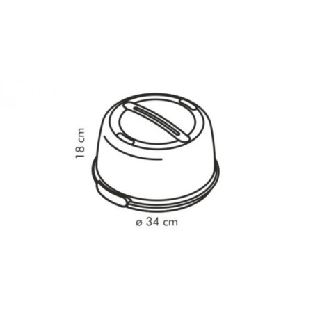 Tescoma delicia cooling tray with a lid, d = 34 cm-1