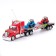 Avtobos radio -controlled truck, with tractors, works from batteries, mix