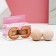 New Year. New Year's gift set, bathtub bombs, 2 x 40 g, strawberry aroma, 18 +