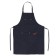 Apron for the master, denim, blue color