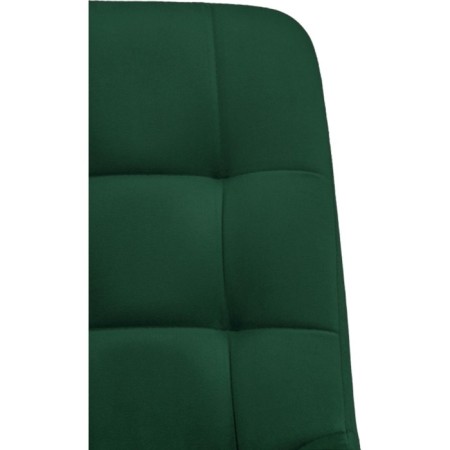 Computer chair Chester Metal/velor, black/green 49x60x84 cm-7