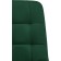 Computer chair Chester Metal/velor, black/green 49x60x84 cm