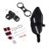 Set for bicycle 3 in 1: repair kit, bicycle key, bag