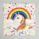 Paper napkins “Unicorn and Rainbow”, 33x33 cm, set of 20 pcs.
