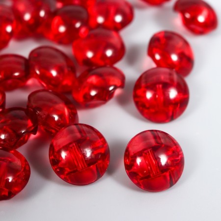 Buttons plastic on the midnight "Crystalline Plum" 1.3x1.3 cm set 35 pcs 4.8x3.7x3.7 cm-1