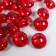 Buttons plastic on the midnight "Crystalline Plum" 1.3x1.3 cm set 35 pcs 4.8x3.7x3.7 cm