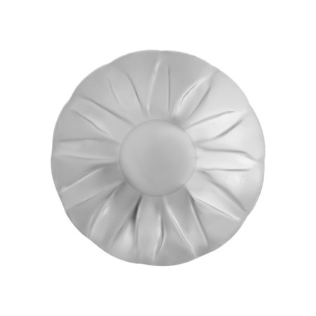 Tundra nails, decorative, textured, 11x16 mm, chrome, 50 pcs-3