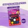 Makeup for the face and body 6 colors + gel with sparkles, applicator