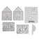 House coloring "Kolobok" 3 in 1