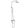 The shower system FMARK FS8345, tropical shower, shower set, mixer, pour 115 mm, satin 98476