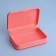 Organizer with a lid, 14 × 9.5 × 3.7 cm, pink color