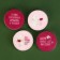 New Year's candles Tea "can be all", without aroma, set of 4 pcs, diam. 3.7 cm