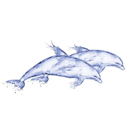 Peremillance Deep Blue DB2G051D Dolphin, White, 200x440 mm
