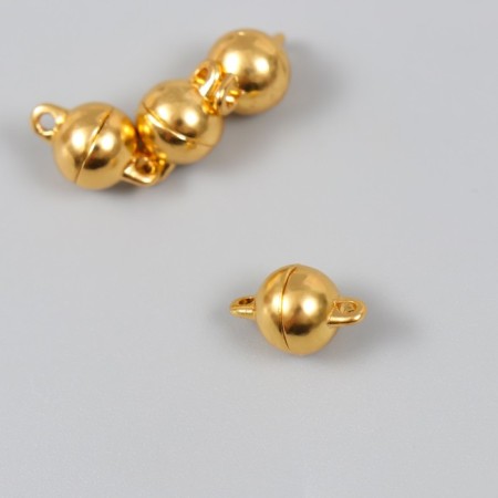 Floor with Magnetic Metal "Ball" gold 0.8x0.8x0.8 cm