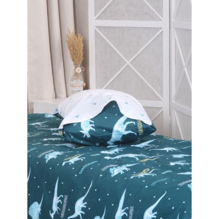 Bed linen 1.5 joint venture dinosaur, size 150x215 cm, 145x210 cm, 50x70 cm-4