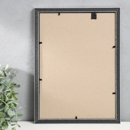 Photo frame Plastic "Office 8" 21x30 cm, silver-2