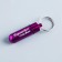 The addressee for investing is wide, capsule 5.2x1.4 cm, fuchsia color