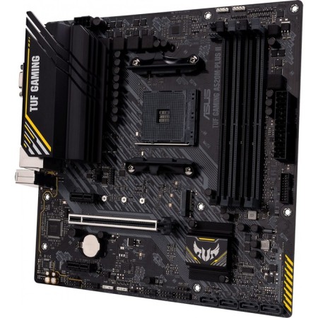 The ASUS TUF Gaming A520M-Plus II SOC-am4 AMD A520 4XDDR4 MATX AC`97 8ch (7.1) 100448-2