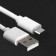 Windigo, MicroUSB - USB, 2 A, charging + data transfer, TPE braid, 1 m, white