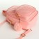 Baby backpack on lightning, pink color