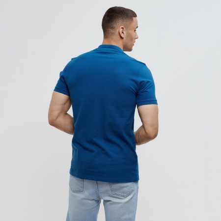 T-shirt (Polo) Male Minaku Regular Fit: Blue color, river 52-2