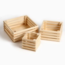 Set of drawers Style 3 in 1 (20x20; 15x15; 10x10) height 8.5 cm