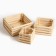 Set of drawers Style 3 in 1 (20x20; 15x15; 10x10) height 8.5 cm