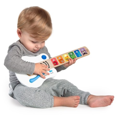 Musical toy "guitar", sensory, white-1