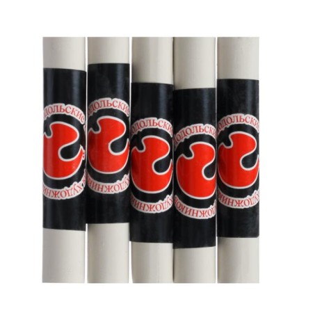 White sauce, set 5 pieces (length65 ± 1 mm; diameter 10.5 ± 0.6 mm), in the blister-1