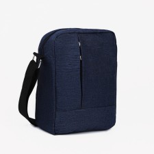 Male bag, blue color
