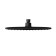 Shower watering can Iddis slide sli31bpi64, upper, rectangular, ABS plastic, black