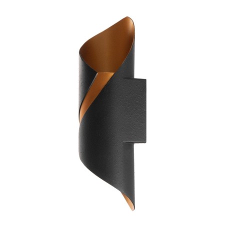 Bra "waist" LED 10W Black gold 9x9x30cm-3