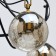 Hamburg chandelier, size 93x53x93 cm, 320W 8xe27 IP 20