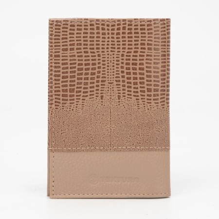 TEXTURA passport cover, beige color-1
