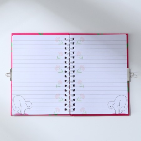 Notepad on the lock A6, 50 liters. "From March 8"-4