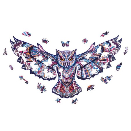 Figure puzzle "Forest owl", size S-1