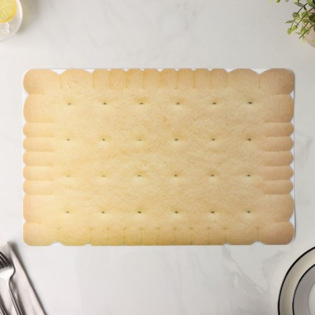 Serving napkin on the table “Cracker”, 43 × 28 cm, sandy color-3