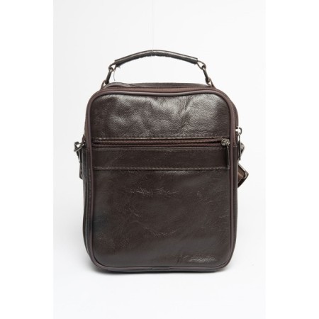 Bag Cross-Body Men, genuine leather de-gosa brown, 17x9x23 cm-2