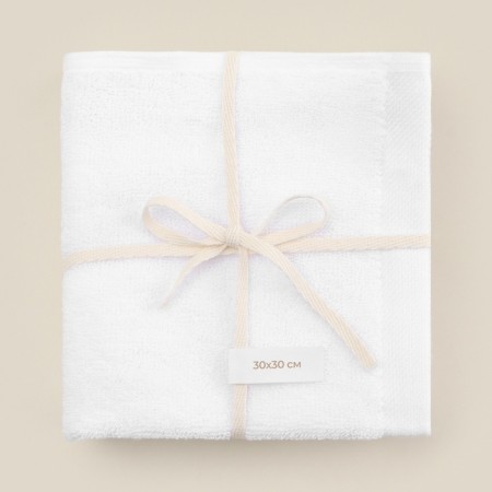 Set of napkins SL Home: Basic "Blanc de Blanc" 30x30 cm - 3 pcs., 100% cotton, 530 g/m2-6
