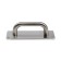 Door handle, stainless steel color, 200x65 mm