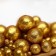 Confectionery sprinkling with a soft center "shine", gold, 50 g
