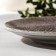 Porcelain plate flat Natur Sand, D = 20 cm, brown color