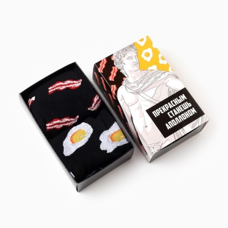 A set of men's socks KAFTAN "Apollo", p. 41-44 (27-29 cm), 2 pairs